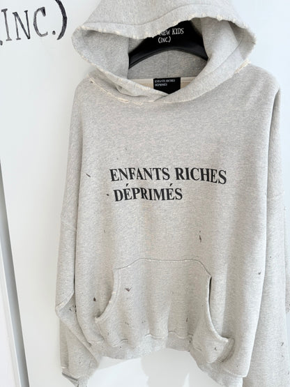 Enfants Riches Deprimes Ink Splatter Logo Hoodie