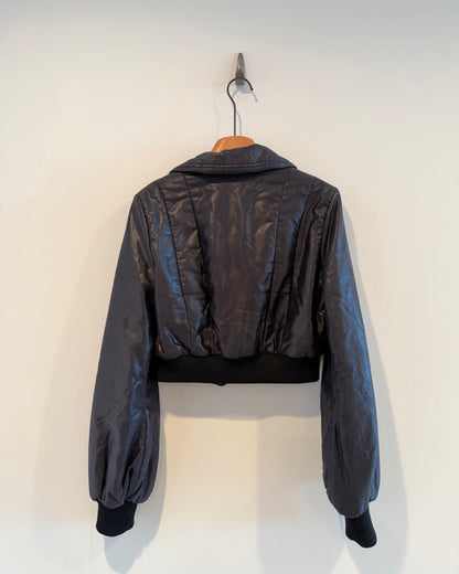 Chanel 08A Cropped Bomber Jacket