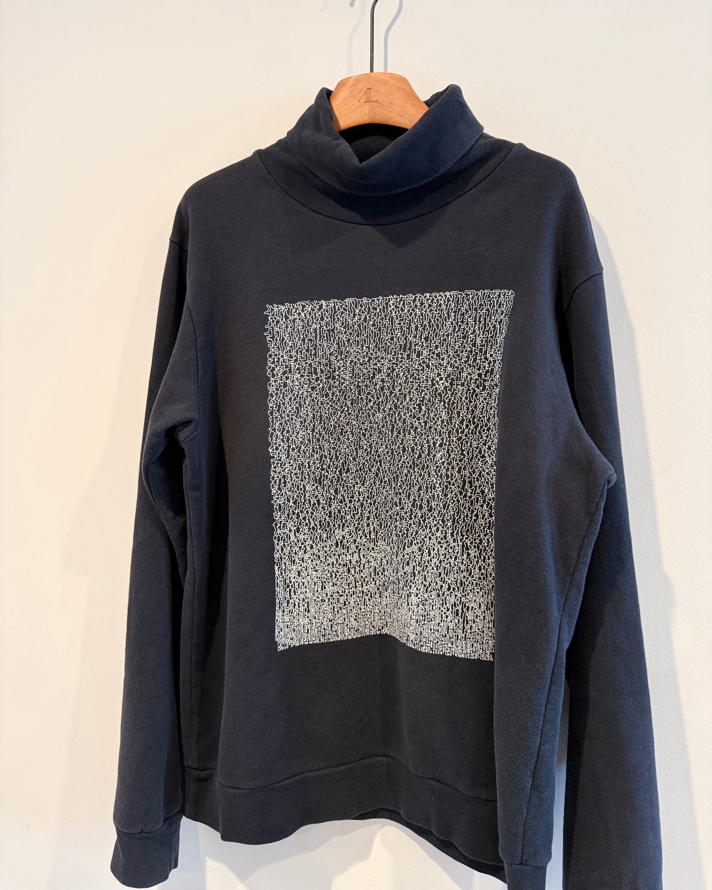 Raf Simons Aw2003 Closer Bauhaus Turtleneck Sweatshirt