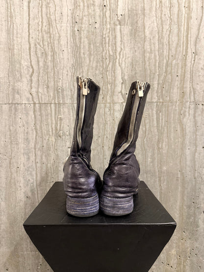 Carol Christian Poell Titanium Boots(Navy Black)