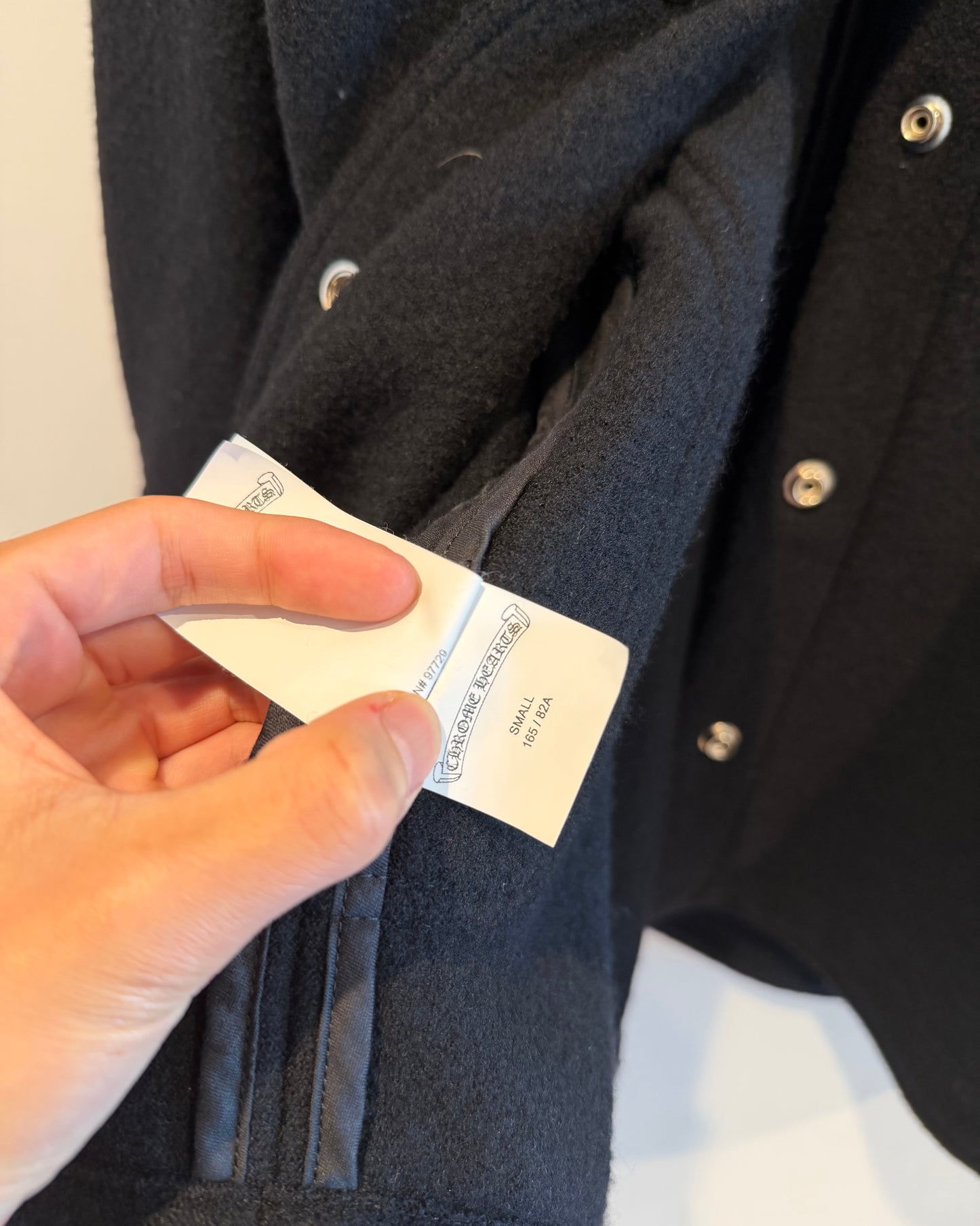 Chrome Hearts Wool Coat Jacket