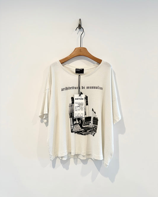 Enfants Riches Deprimes Architettura Di Mussolini Rib T shirt