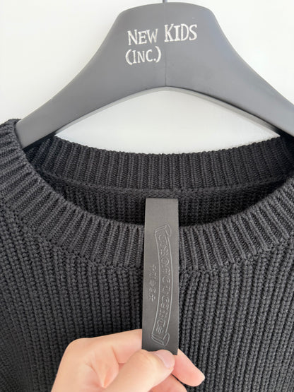 Chrome Hearts Triple Cross Patch Knit Sweater