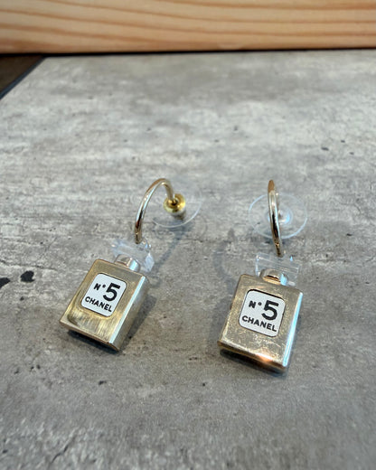 Chanel No. 5 Perfume Earrings