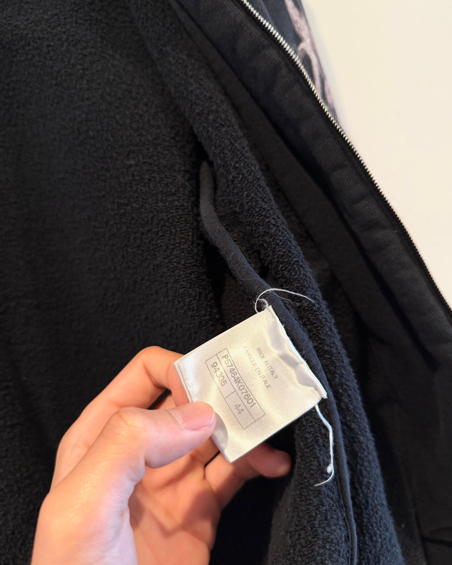 Chanel 17K Astronaut Zip Up Hoodie