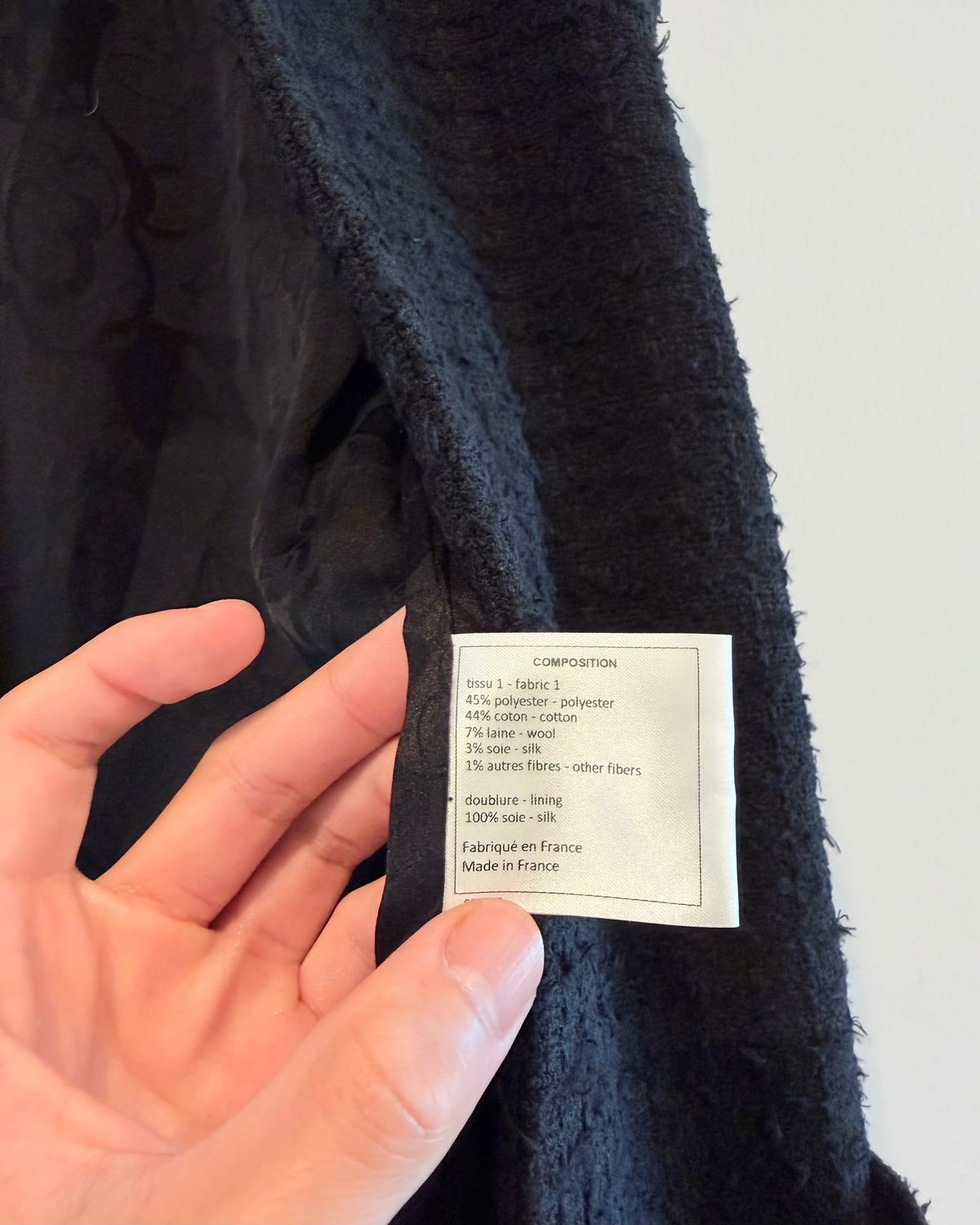 Chanel 00V Uniform Tweed Jacket