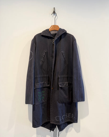 Raf Simons Aw2003 Closer New Order Colleges Parka