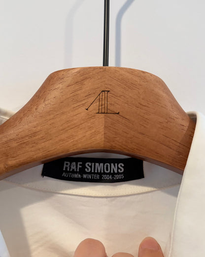 Raf Simons Aw2004 Waves Patched Button Shirt