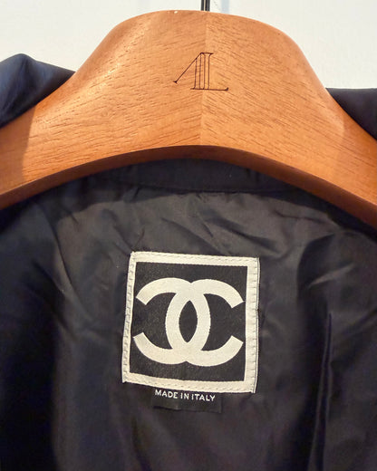 Chanel 08A Cropped Bomber Jacket