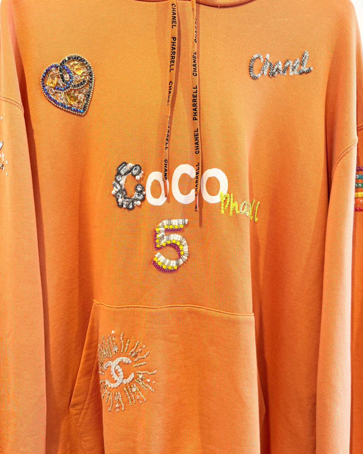 Chanel x Pharrell Coco Hand Beaded Lesage Hoodie
