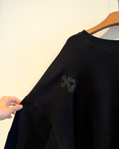 Chrome Hearts Cross Patched Thermal Long Sleeve Shirt