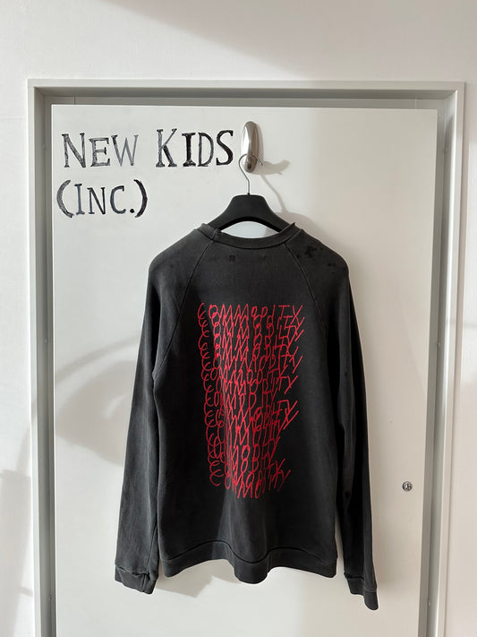 Raf Simons Consumed Commodity Crewneck