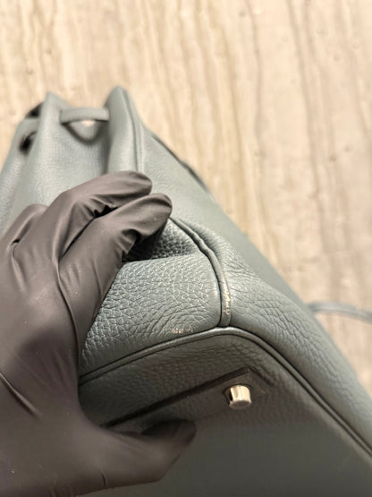 Hermes Togo Birkin 40 Bleu Orage