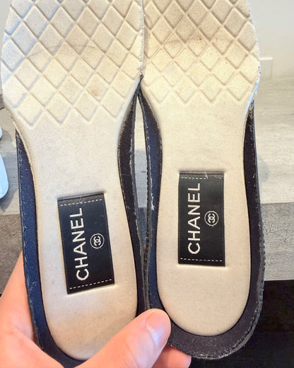 Chanel CC Logo Sneakers