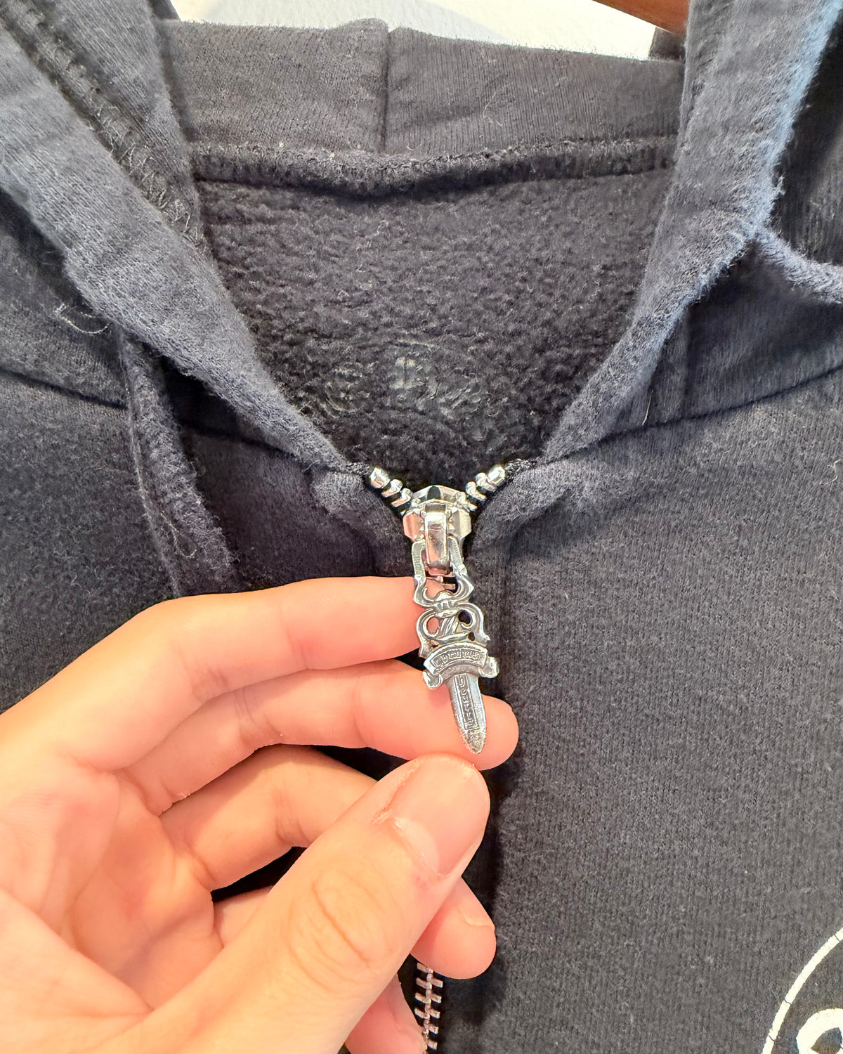 Chrome Hearts Horse Shoe Zip up Hoodie