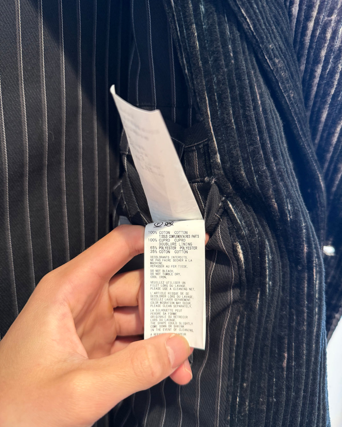 Yohji Yamamoto 22AW Beksinski Coat