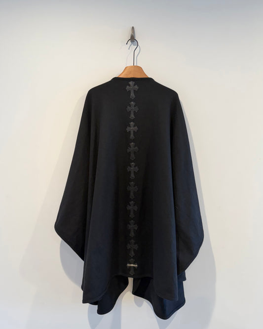 Chrome Hearts Cross Patches Wool Coat