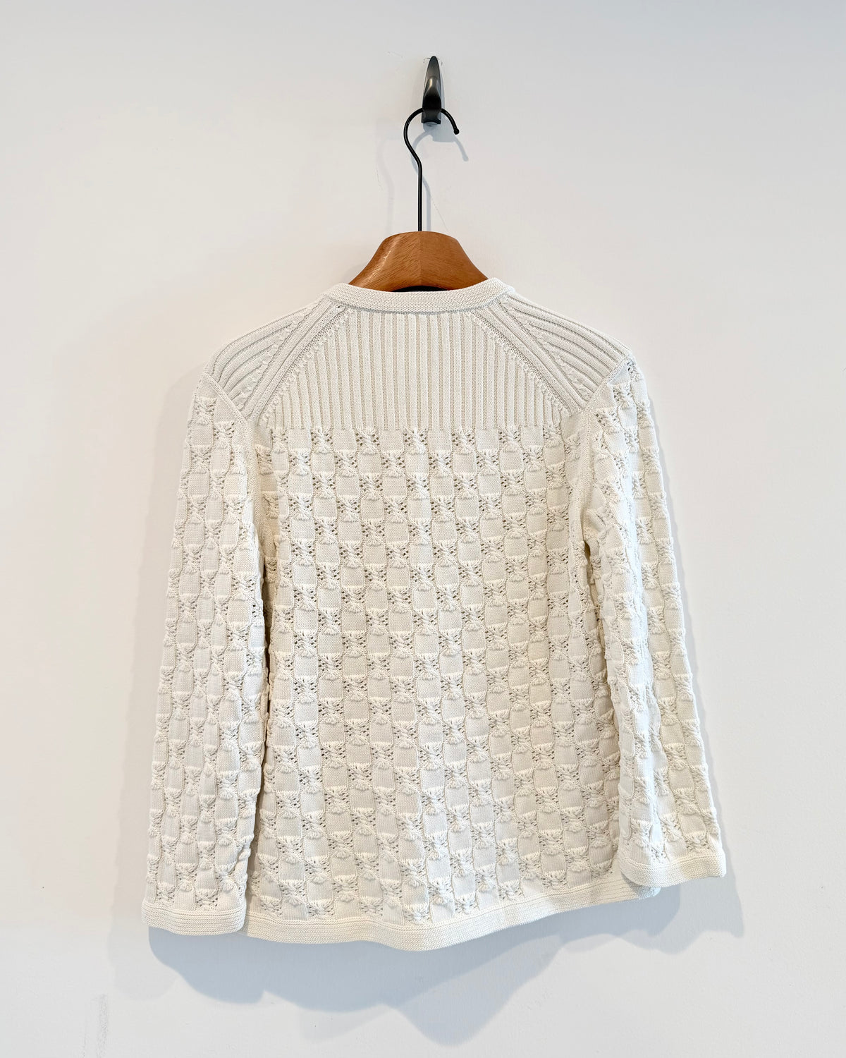 Chanel 05A Hoolow Knit Cardigan
