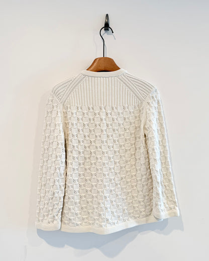Chanel 05A Hoolow Knit Cardigan