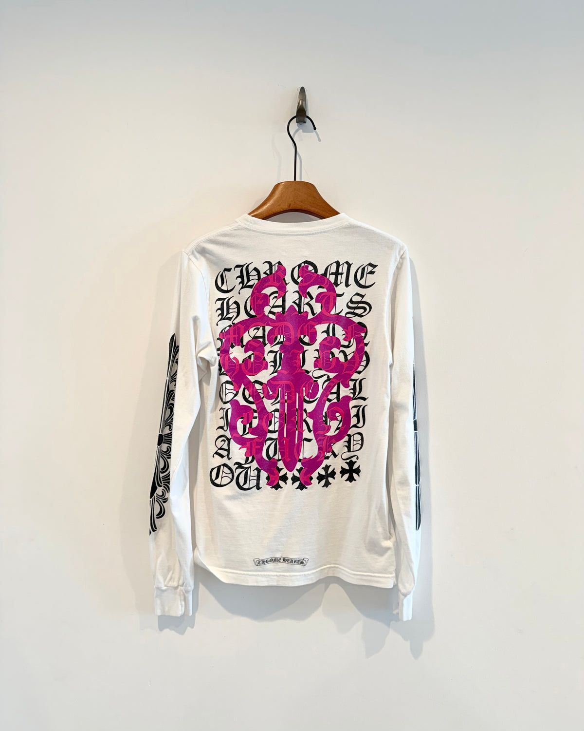 Chrome Hearts Eye Chart Long Sleeve Shirt