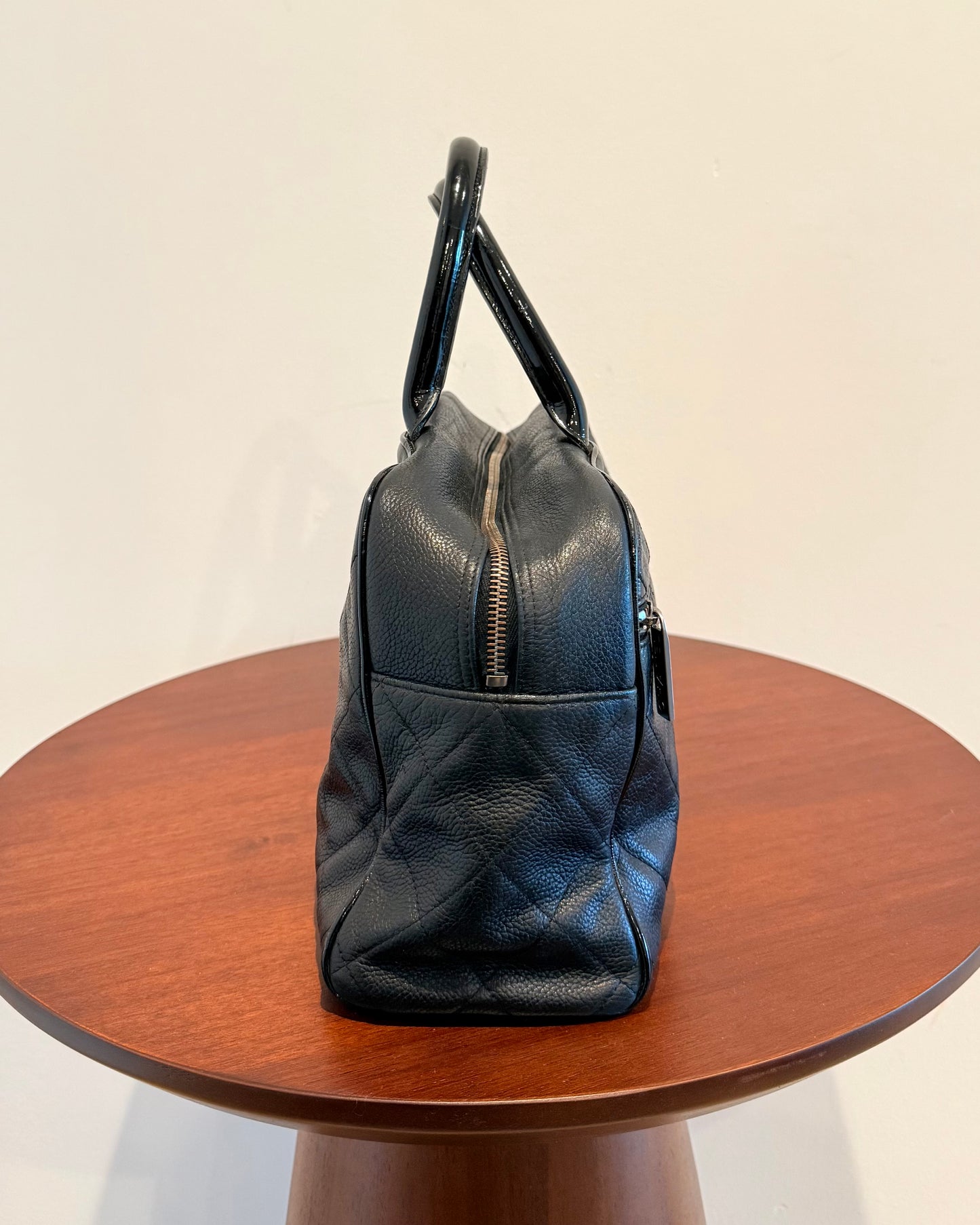 Chanel 2000 Vintage Logo Bowling Bag