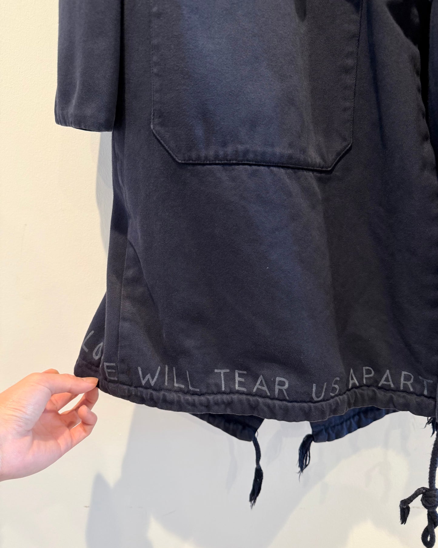 Raf Simons Aw2003 Closer Joy Division x New Order Parka