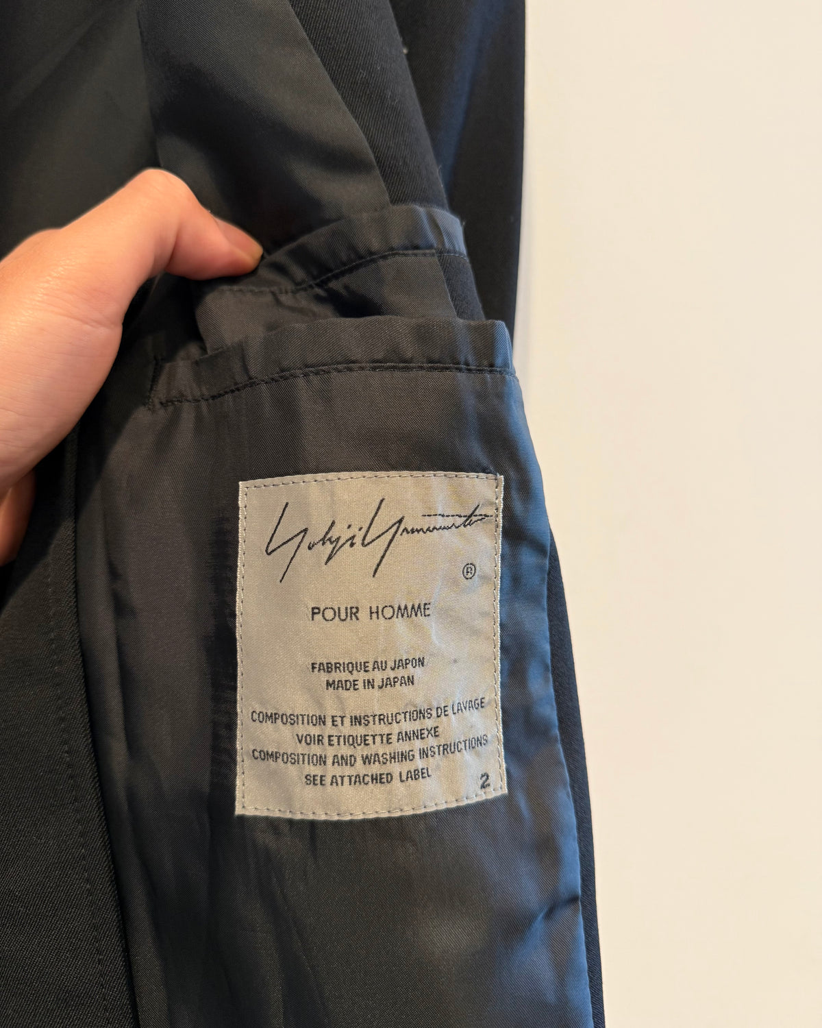 Yohji Yamamoto 19AW Fire Coat
