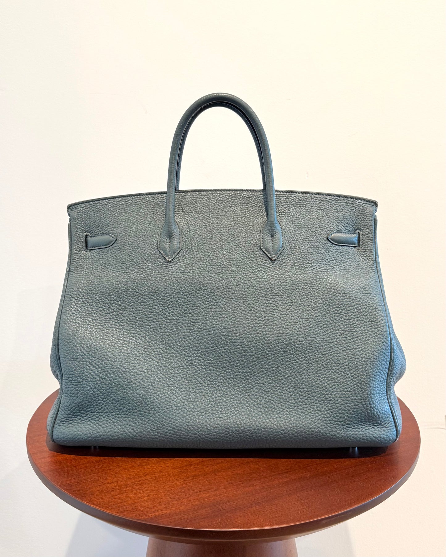 Hermes Togo Birkin 40 Bleu Orage