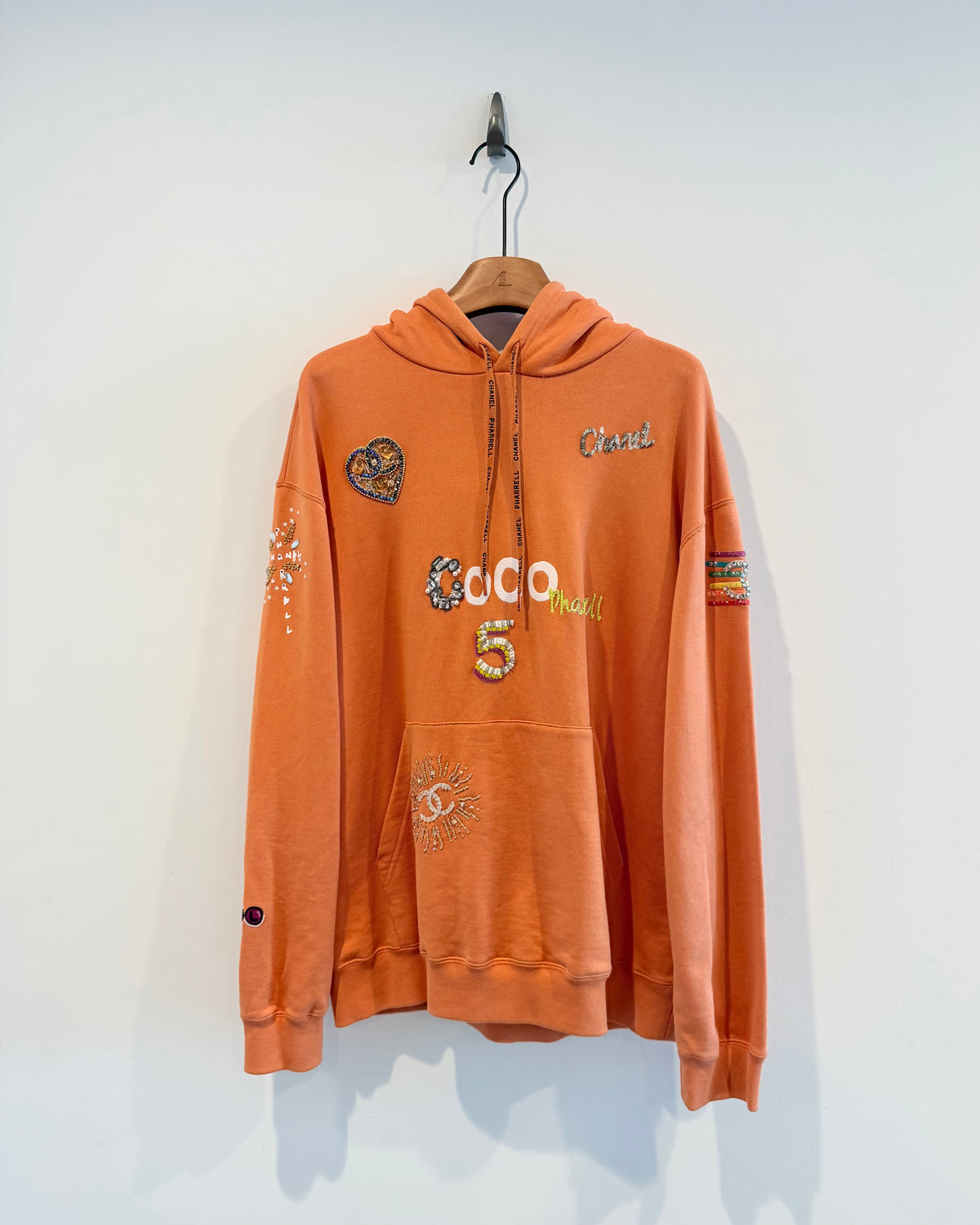 Chanel x Pharrell Coco Hand Beaded Lesage Hoodie