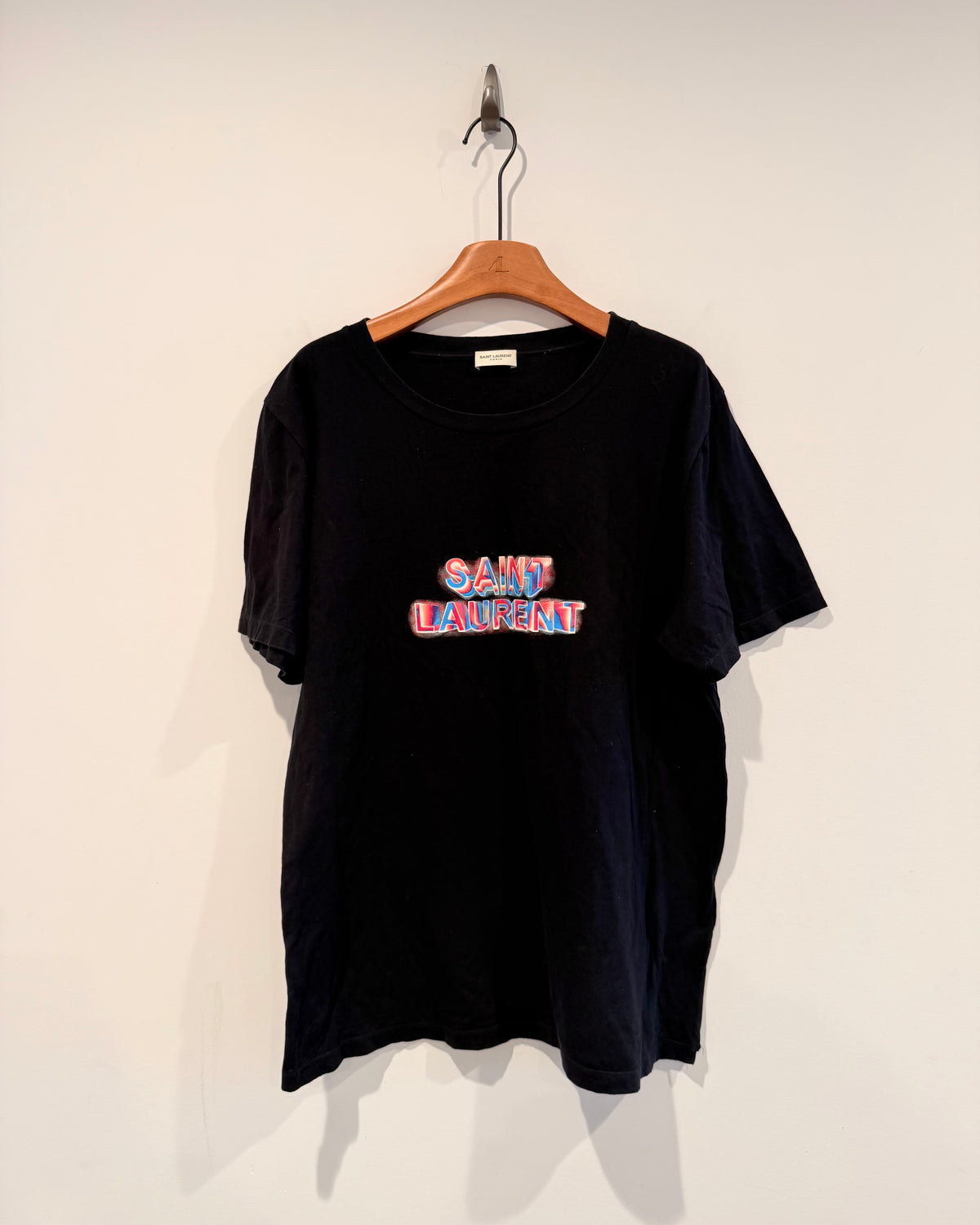 Saint Laurent 2018 Signature Logo T Shirts