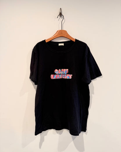 Saint Laurent 2018 Signature Logo T Shirts