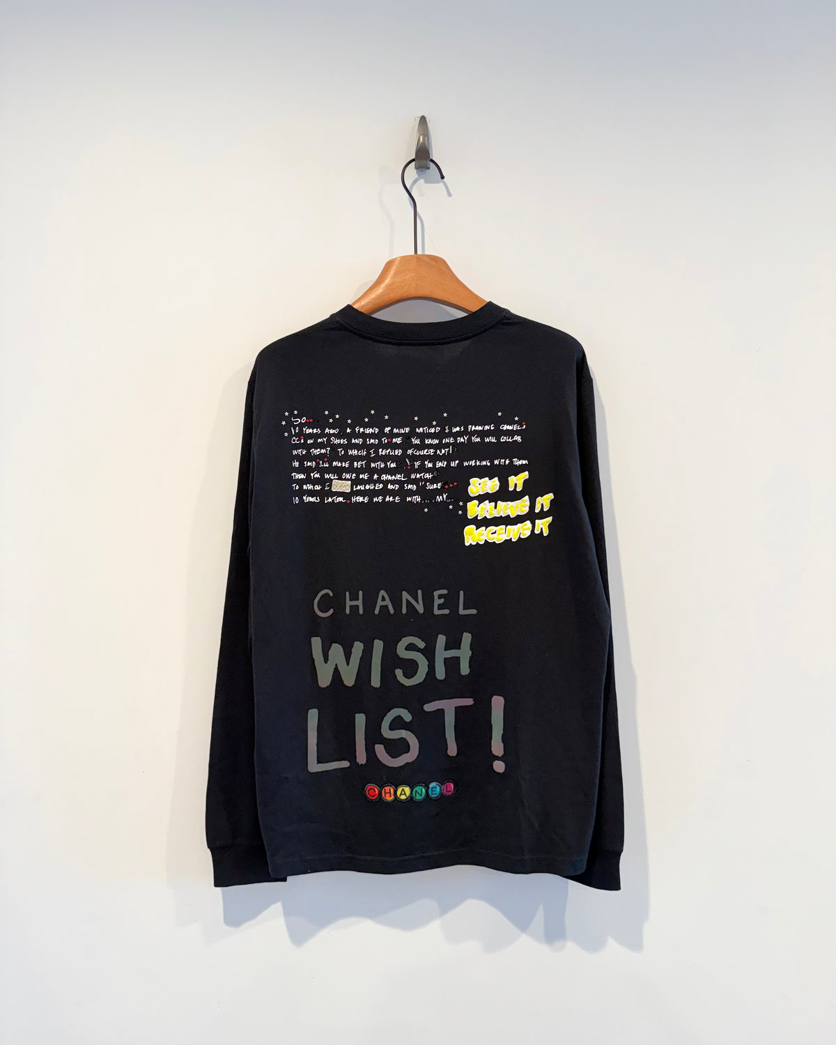 Chanel x Pharrell Wish List Long Sleeve Shirt