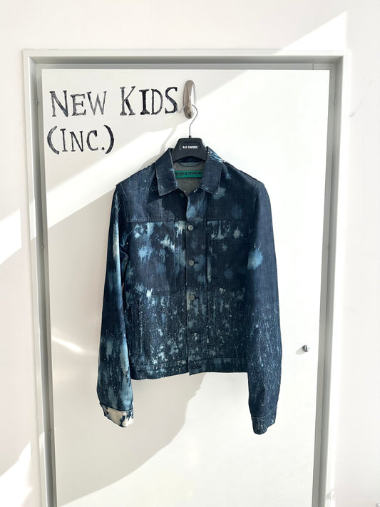 Raf Simons x Sterling Ruby Blue crystal Jacket