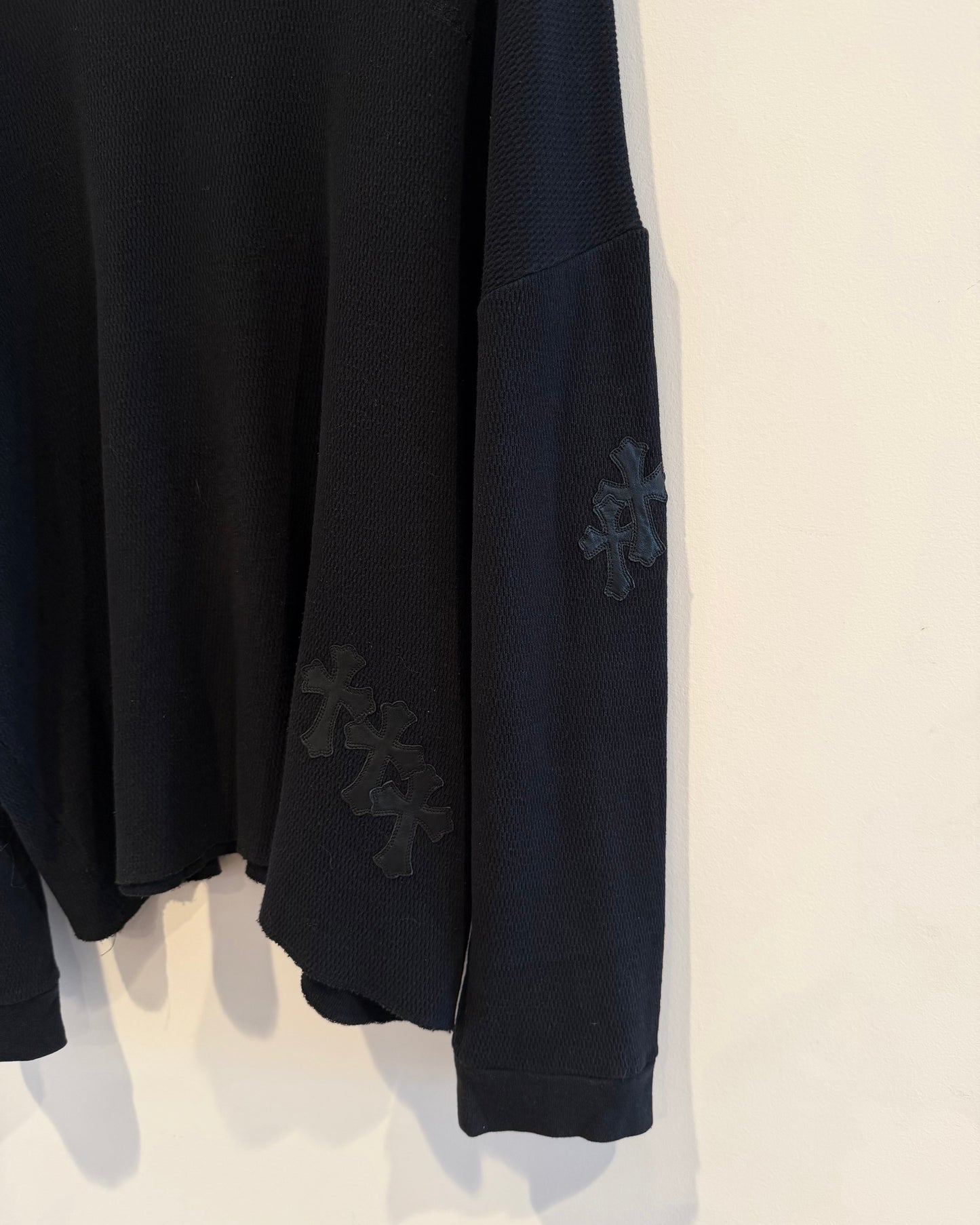 Chrome Hearts Cross Patched Thermal Long Sleeve Shirt
