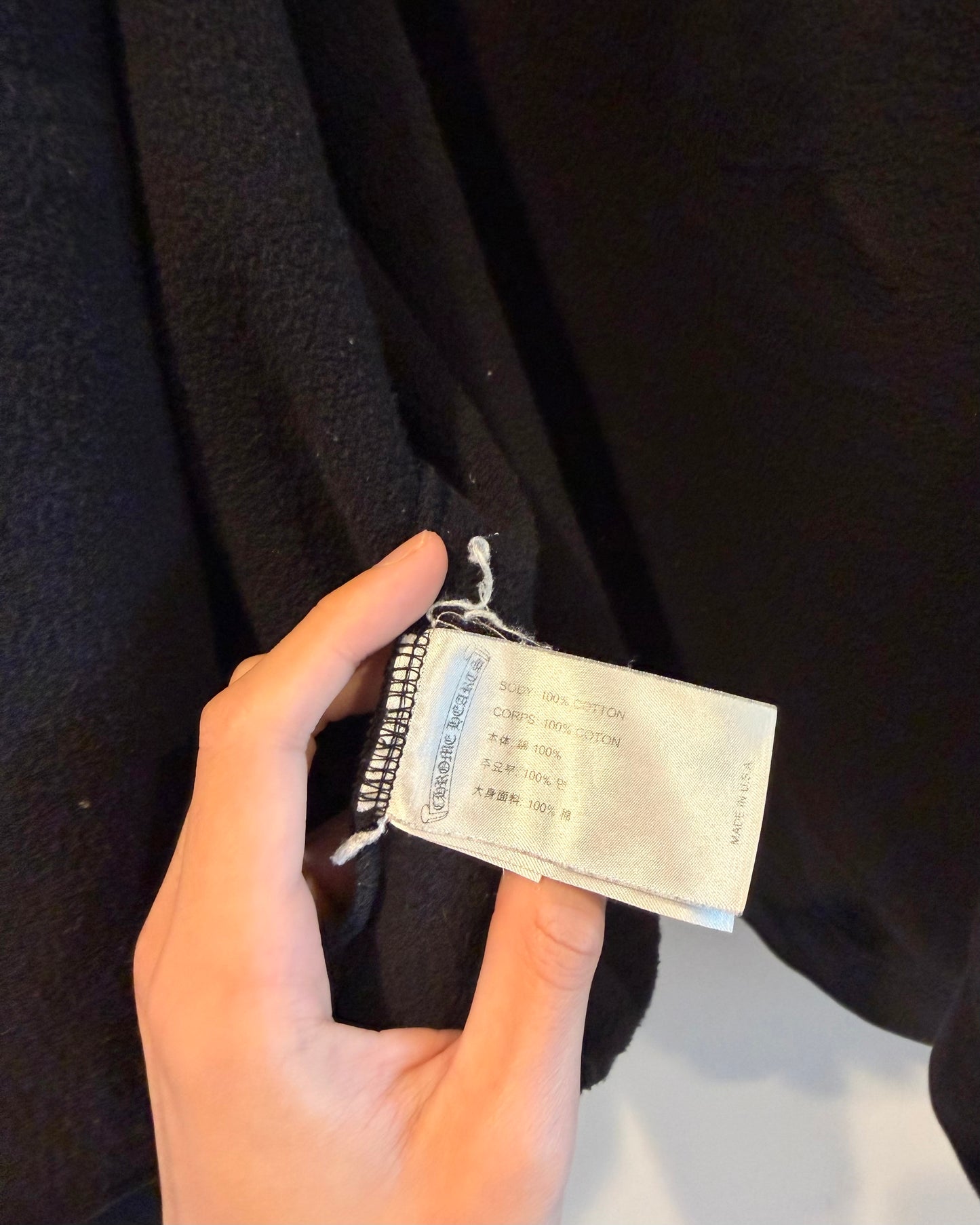 Chrome Hearts Foti Zip Up Hoodie (No Zip)