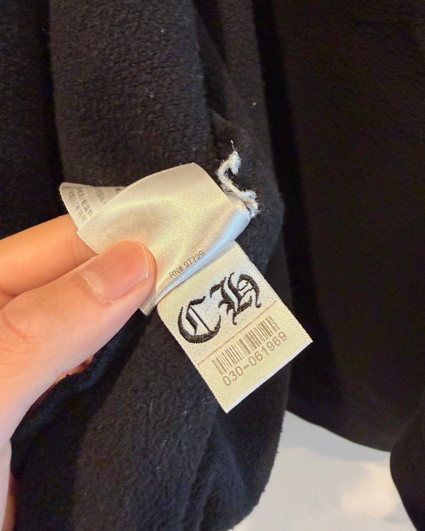 Chrome Hearts Foti Zip Up Hoodie (No Zip)