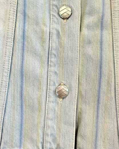 Chanel 18S Denim Camellia Jacket