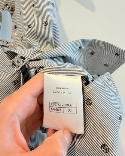 Chanel 24C Striped Top