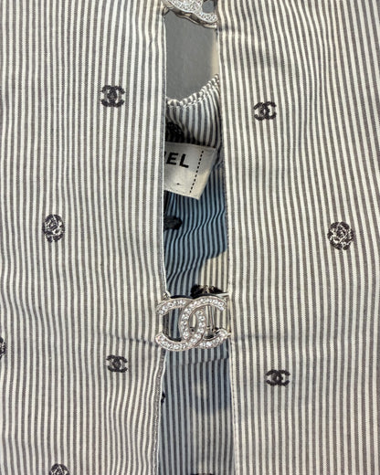 Chanel 24C Striped Top