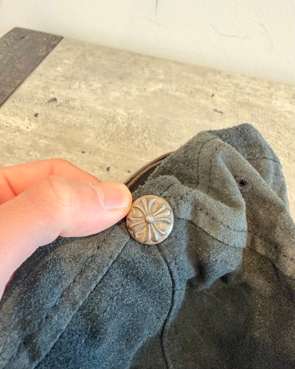 Chrome Hearts Suede Embroidered Vine Dagger Hat