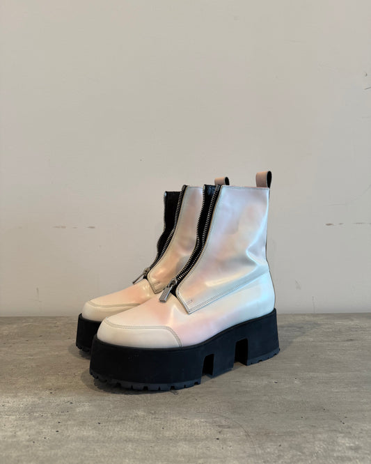 Enfants Riches Deprimes Zip-Up Platform Boots