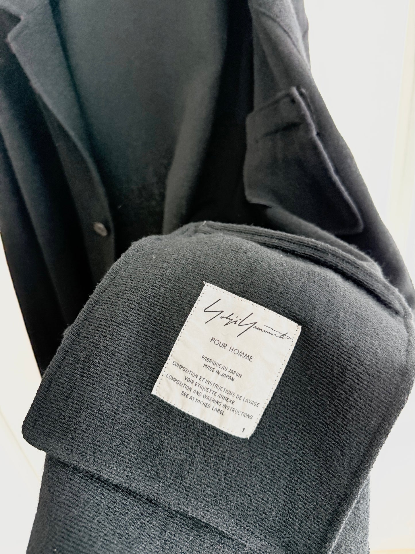 Yohji Yamamoto 20AW Half Cloak Blazer