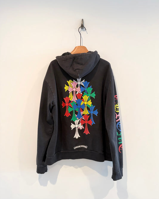 Chrome Hearts Multicolor Cross Hoodie