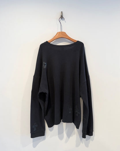Chrome Hearts Cross Patched Thermal Long Sleeve Shirt