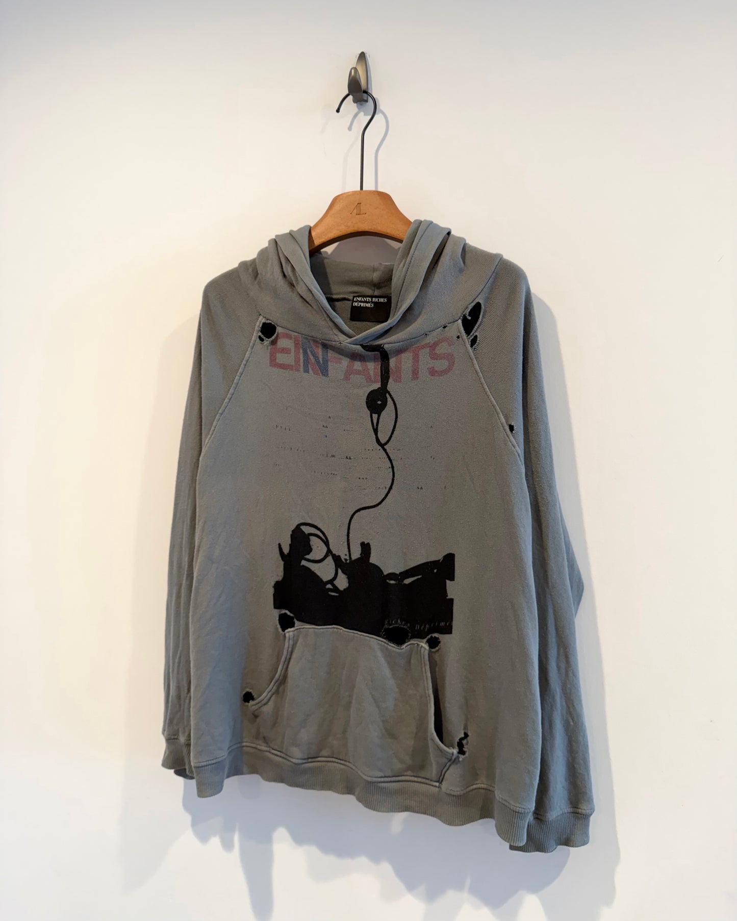 Enfants Riches Deprimes Forget To Answer Shrunken Hoodie
