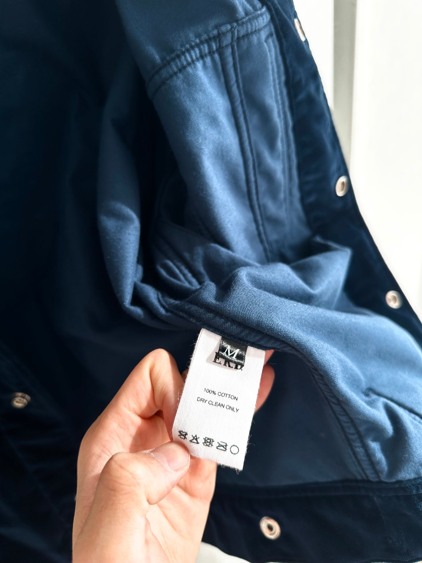 Enfants Riches Deprimes Blue Velvet Jacket