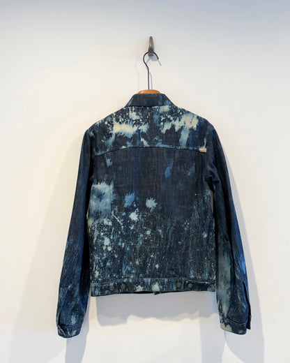 Raf Simons x Sterling Ruby Ss2010 Blue crystal Jacket