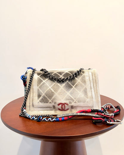 Chanel Oh my Boy Graffiti Leboy Bag