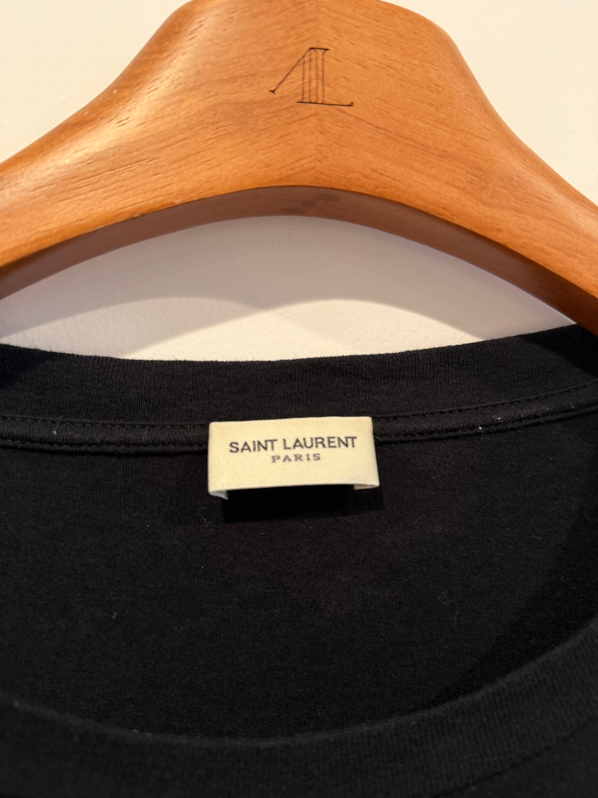 Saint Laurent 2018 Signature Logo T Shirts