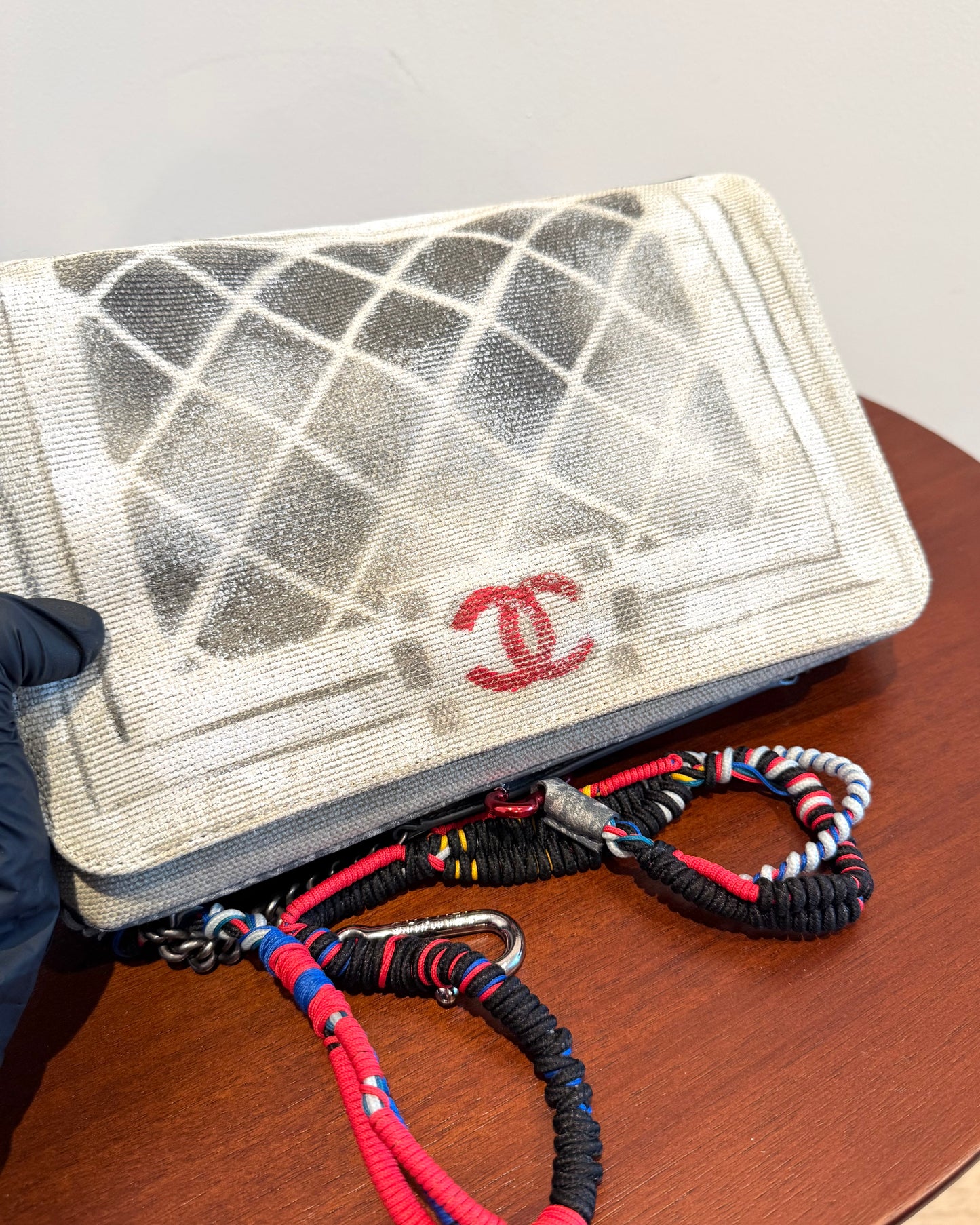 Chanel Oh my Boy Graffiti Leboy Bag